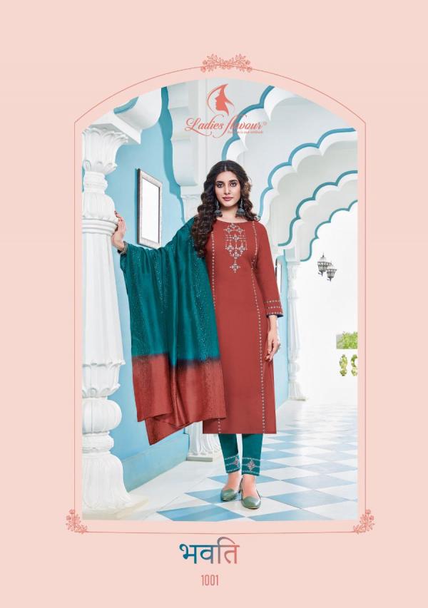 LF Pavitra 4 Festive Wear Kurti Bottom & Dupatta Edition